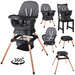 Wielofunkcyjny fotel obracane krzesełko do karmienia 6w1 dla dzieci ZA5659