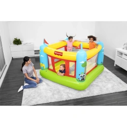 ZAMEK DMUCHANY FISHER-PRICE TRAMPOLINA DO SKAKANIA BESTWAY DOMEK DLA DZIECI