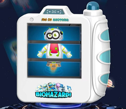 DYNAMICZNA GRA ASTRONAUTA ŁOWCA ASTRONAUTÓW DLA DZIECI ZNAJDŹ KOSMITE UFO