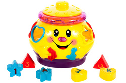 GARNUSZEK NA KLOCUSZEK MUZYCZNY SORTER GRAJĄCY