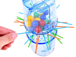Gra zręcznościowa Trick Stick spadające kulki 