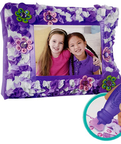 PLUSZOWA RAMKA NA ZDJĘCIA + PODUSZKA ZRÓB SAM ZESTAW KREATYWNY DZIECI