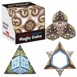 ANTYSTRESOWA Układanka Kostka GRA LOGICZNA Magnetyczna Magic Cube Fidget