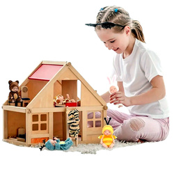 UROCZY ZESTAW 6 MINI LALEK W UBRANKACH ZWIERZĄT PREZENT DLA DZIEWCZYNEK