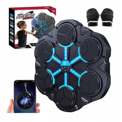 BOKSERSKI ZESTAW TARCZA BOKSERSKA ELEKTRONICZNA TRENINGOWA DO BOKS SPORTOWY