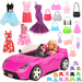 Kabriolet DUŻE Auto AUTKO SAMOCHÓD Dla Lalki LALEK