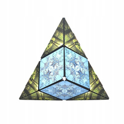 Magnetyczna Kostka Magic Cube Fidget Antystresowy Edukacyjne zabawki z 3D