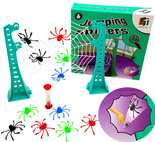 SKACZĄCE PAJĄKI PCHEŁKI GRA ZRĘCZNOŚCIOWA DLA DZIECI RODZINNA 3+