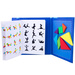 TANGRAM DREWNIANE KLOCKI KSZTAŁTY GRA UKŁADANKA