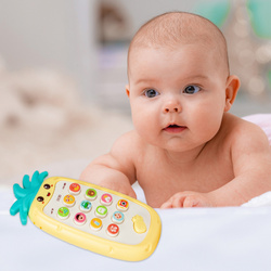 TELEFON SMARTFON EDUKACYJNY INTERAKTYWNY ANANAS ZABAWKA DLA DZIECI