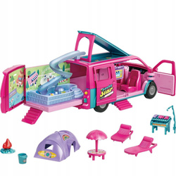 Auto kamper wakacyjny dla lalek obóz akcesoria namiot basen z lalką