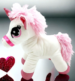 JEDNOROŻEC maskotka UNICORN PLUSZAK Koń TOREBKA KONIK ZESTAW W TOREBCE