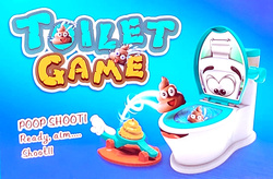 ŚMIESZNA GRA WESOŁY SEDES TOALETA ŚMIESZNA ZABAWKA KUPA PRANK