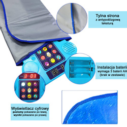 MATA MUZYCZNA DO TAŃCA KSIĘŻNICZKI ZABAWKA GRA TANECZNA DLA DZIECI PIANINO