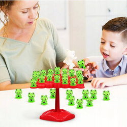 Gra BALANSUJĄCE ŻABKI SPADAJĄCE WESOŁE Równoważnia ŻABA rodzinna dla dzieci