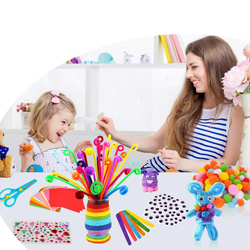 ZESTAW KREATYWNY 1200 el ZABAWKA EDUKACYJNA DLA DZIECI LITERY PIÓRA OCZY XL