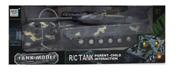 CZOŁG ZDALNIE STEROWANY NA PILOTA ZABAWKA DLA DZIECI MILITARNA LED STRZELA