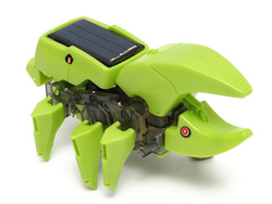 ZABAWKA SOLARNA DINOZAUR 4W1 EDUKACYJNY ZESTAW ROBOT Owad DO SKŁADANIA 