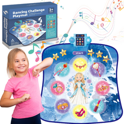 MATA MUZYCZNA DO TAŃCA KSIĘŻNICZKI ZABAWKA GRA TANECZNA DLA DZIECI PIANINO