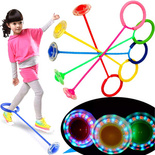 HULA HOP NA NOGĘ SKIPPER SKAKANKA DLA DZIECI + LED