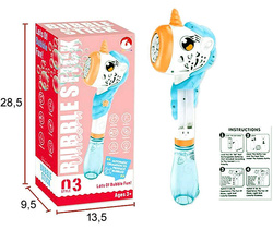 BAŃKI MYDLANE JEDNOROŻEC RÓŻDŻKA DO BANIEK MYDLANYCH PŁYN ZABAWA DLA DZIECI