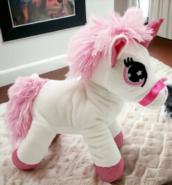 JEDNOROŻEC maskotka UNICORN PLUSZAK Koń TOREBKA KONIK ZESTAW W TOREBCE