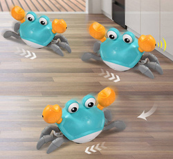 KRAB PEŁZAJĄCY INTERAKTYWNY Z DŹWIĘKIEM ZIELONY UCIEKAJĄCY CHODZĄCY ZABAWKA