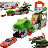 Ciężarówka DINOZAUR TOR z Wyrzutnia AUTO TIR ZESTAW ZABAWKA dla dzieci AUTA
