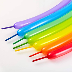 Długie Balony Do Modelowania na Urodziny ZESTAW 50 szt.+ Pompka