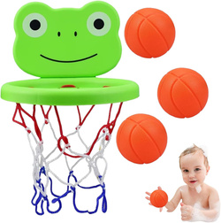 KOSZYKÓWKA ZABAWKA DO GRY W WANNIE WANNY KĄPIELI DLA DZIECI KOSZ 3 PIŁECZKI