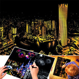 Magiczna Zdrapka Obraz ZDRAPYWANK Malowanie ZESTAW