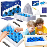 Kamienie magnetyczne Gra w szachy PLANSZOWA magnesy logiczna z magnesami