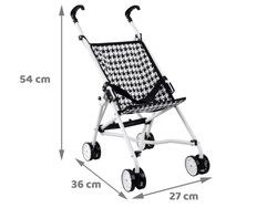 Wózek spacerowy dla Lalek lekka spacerówka ZA4545