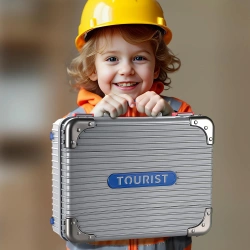 ZESTAW MAJSTERKOWICZA Z NARZĘDZIAMI PRZENOŚNY WARSZTAT ZABAWKA DLA DZIECKA