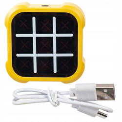 GRA KÓŁKO I KRZYŻYK ELEKTRONICZNA 4W1 ŁADOWANIE USB NA PREZENT DLA DZIECI