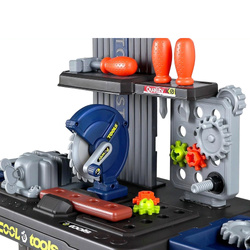 ZESTAW MAJSTERKOWICZA Z NARZĘDZIAMI PRZENOŚNY WARSZTAT ZABAWKA DLA DZIECKA