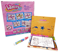 MALOWANKA NA WAKACJE KSIĄŻKA DO KOLOROWANIA Z PISAKIEM WODNYM DLA DZIECI