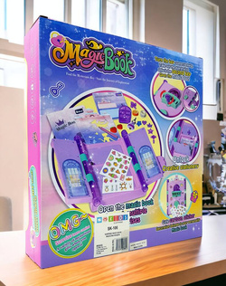 MAGICZNY SEKRETNY PAMIĘTNIK ZAMEK NA KLUCZYK ZE SCHOWKAMI ZESTAW DLA DZIECI