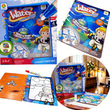 KOLOROWANKA KOSMOS WODNA MALOWANKA KSIĄŻECZKA DLA DZIECI ZABAWKA PODRÓŻNA