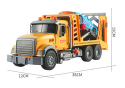 AUTO POMOC DROGOWA LAWETA TIR POJAZD ZESTAW SAMOCHÓD Z ŚWIATŁEM DŹWIĘKIEM