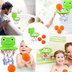 KOSZYKÓWKA ZABAWKA DO GRY W WANNIE WANNY KĄPIELI DLA DZIECI KOSZ 3 PIŁECZKI