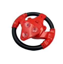 KIEROWNICA NA PRZYSSAWKI Czerwona F1 Z DŹWIĘKIEM SYMULATOR Dźwięki Jazdy