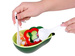 MIĘKKI Zestaw do robienia sałatki Materiałowe Warzywa Awokado ZA5243
