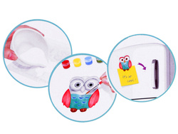 Zrób magnes na lodówkę Zestaw ZWIERZĘTA Safari 