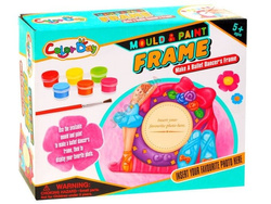 Ramka Na Zdjęcie Zrób Sam Pomaluj Gips Farbki DIY