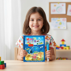 KOLOROWANKA MALOWANKA Z PISAK WODNY NA WODĘ KSIĄŻECZKA WODNA DO MALOWANIA