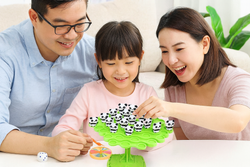 GRA BALANSUJĄCE PANDY ZRĘCZNOŚCIOWA I LOGICZNA DLA DZIECI ZABAWA RODZINNA