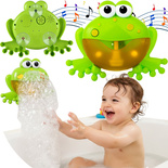 ŻABA DO ROBIENIA PIANY BANIEK MYDLANYCH ZABAWKI DO WANNY KĄPIELI DLA DZIECI