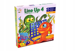 GRA LOGICZNA LINE UP DUŻA POŁĄCZ 4 BINGO DLA CAŁEJ RODZINY DZIECI