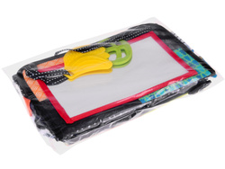 Zabawka sensoryczna składana z lusterkiem + książeczka kontrastowa ZA5829